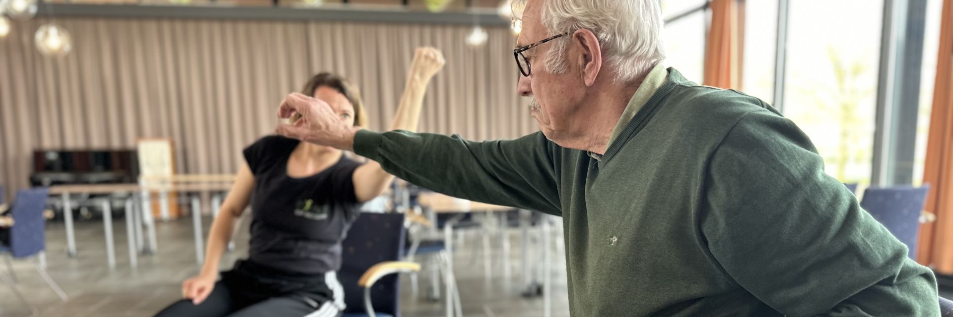 “Mensen met parkinson moeten blijven bewegen.”